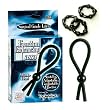 California Exotics / Swedish Erotica Dr. Joel Kaplan Adjustable Loop Black Rings Adult Sex Toy Kit