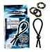 California Exotics / Swedish Erotica Dr. Joel Kaplan Adjustable Loop Black Rings Adult Sex Toy Kit