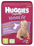 Huggies Supreme Natural Fit Diapers Step 3 Super Mega (Pack of 70)