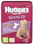 Huggies  Natural Fit Diapers, Size 3, 70-Count
