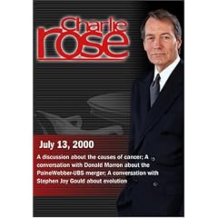 Charlie Rose with Francis Collins & Harold Varmus; Donald Marron; Stephen Jay Gould (July 13, 2000)