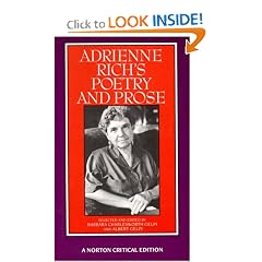 Adrienne Rich's Poetry and Prose (Norton Critical Editions)