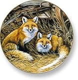 Wild Wings Big Game Plates - Rustic Retreat Fox - B0006U38BC