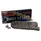525 O-Ring O Ring Motorcycle Chain with 108 Links Nickel by Volar Motorsport