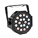 GBGS DJ Up Lighting RGB Par Light 18 LED DMX512 Par Can Stage Lighting for Disco Ballroom KTV Bar Club Party Wedding Event