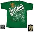 FC Football Club Soccer Ireland Unitas Fleur Green T-shirt Tee