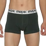 Mens Maxx Fitted Fine knit Bodywear Boxer Trunks / Underwear Briefs