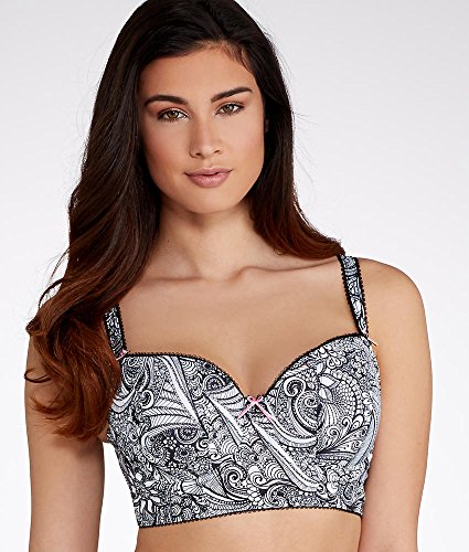 Zentangle Inspired Longline Bra