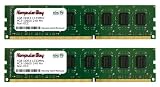 Komputerbay 8GB (2 X 4GB) DDR3 DIMM (240 pin) 1333Mhz PC3 10600 / PC3 10666 9-9-9-25 1.5v 8 GB KIT