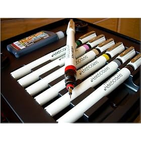 Koh-I-Noor Rapidograph Set of 7 Technical Pens