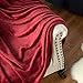 Bedsure GentleSoft Fleece Blankets King Size Burgundy - Bed Blanket Soft Lightweight Plush Cozy Fuzzy Luxury Microfiber, 108x90 inches