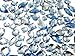 CraftbuddyUS 80pcs Light Blue Faceted Acrylic Sew On, Diamante Crystal Rhinestone Gems