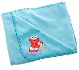 Sesame Street Fleece Baby Blanket, Blue