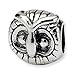 Sterling Silver Reflections Owl Head Bead title=