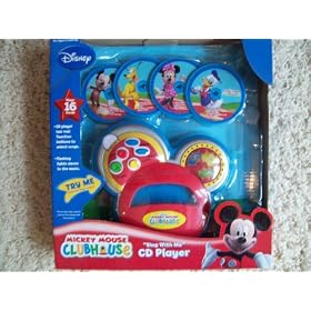 Disney Mickey Mouse Clubhouse Sing With Me Toy CD Player