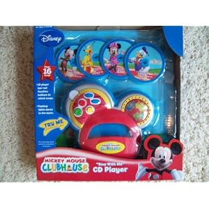 Disney Mickey Mouse Clubhouse Sing With Me Toy CD Player by 