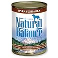 Natural Balance Canned Dog Food, Liver And Rice Recipe, 12 X 13 Ounce