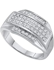 0.33CTW MICRO PAVE DIAMOND RING