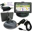 Chargercity OEM Beanbag Friction Mount Kit for Garmin Nuvi 1450 1450T 1470 1470T 1490 1490T GPS w/ Micro USB Card Reader, Bracket Cradle, Car Charger Vehicle Power Cable & Portable Garmin Dashboard Friction Mount (Manufacture Direct Replacement Warranty)