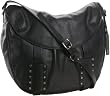 botkier Morea Large Cross-Body,Black Cowhide,one size