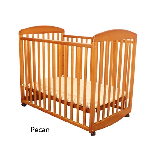 Athena Mya Mini Crib - Pecan (Pecan) (40