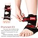 PrettyCare Ankle Brace ( New Design - Double Side Cushioning Pad ) Achilles Tendon Support Protector with Adjustable Wrap Band for Sport Protection & Pain Relief for Running Basketball for Men, Women