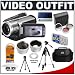Sony Handycam HDR-HC7 1080i HD MiniDV Digital Camcorder + .5x Wide Angle & 2x Telephoto Camera/Video Lens Set + (3) MiniDV DVC Digital Video Cassettes + 3-Piece Filter Kit (37mm UV/FLD/PL) + Deluxe Photo/Video 57