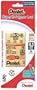 Pentel Super High-Polymer Lead, 0.5mm Lead Size, Tube of 12, 12 Tubes per Order (C505BPHB-K6)