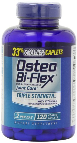 Osteo Bi-Flex Triple Strength with Vitamin D Nutritional Supplement 120 CountB0055UFTI8