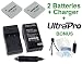 2-Pack Canon NB-5L High-Capacity Replacement Batteries with Rapid Travel Charger for the Canon PowerShot S100, SX200, SX210, SX230, SD700 IS, SD790 IS, SD800 IS, SD850 IS, SD870 IS, SD880 IS, SD890 IS, SD900, SD950 IS, SD970 IS, SD990 IS Digital Cameras - UltraPro BONUS INCLUDED: Camera Cleaning Kit, Camera Screen Protector, Mini Travel Tripod