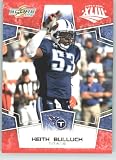 2008 Donruss / Score Limited Edition Super Bowl XLIII # 321 Keith Bulluck - Tennessee Titans - NFL Trading Card in a Prorective Screw Down Display Case
