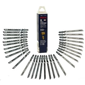 Click here to buy Bosch T30W 30pc Woodworking Jigsaw Set by Bosch.