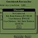 Checkbook Reconciler