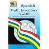 Spanish Math Inventory: Level III (Spanish Math Inventory Series Ser)