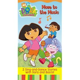 Dora the Explorer - Move to the Music [VHS]