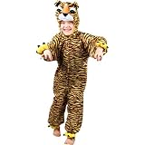 Kids Animal Boogie Woogie Tiger Fancy Dress Costume 5-6