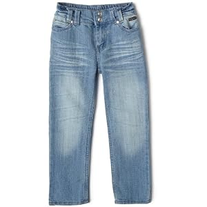 Baby Phat Girls 2-6x Straight Leg Denim With Stones
