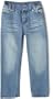 Baby Phat Girls 2-6x Straight Leg Denim With Stones,Light Wash,4