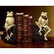 Fancy Frog Bookends