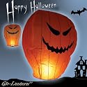 Glo-LanternTM Halloween Pumpkin 5-Pack Sky Lanterns