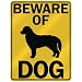 BEWARE OF  BERNESE MOUNTAIN DOGS  PARKING SIGN DOG