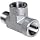 Parker Stainless Steel 316 Pipe Fitting, Street Tee, NPT Female X NPT Male X NPT Female