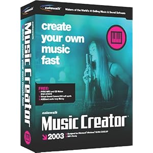 Click here to buy Music Creator 2003 by Cakewalk.