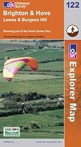Brighton and Hove (Explorer Maps) (OS Explorer Map)