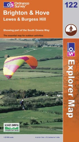 Brighton and Hove (Explorer Maps) (OS Explorer Map)