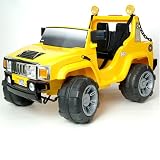 Review srbWorld  / Hummer-Style Jeep Twin Seat 12V Battery Powered Ride-On - Yellow