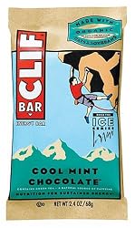 Clif Bar Energy Bar, Cool Mint Chocolate, 2.4-Ounce Bars, 24 Count