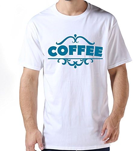Gentleman Retro Slim Fit Coffee T-shirt Size XXL Color White