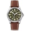 Victorinox Swiss Army Brown Leather Band Green Dial - Men's Watch 241309