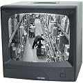 Pro Video VM-1201B 12-inch B/W Monitor with Black Housing